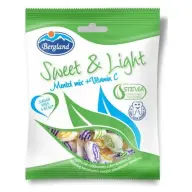 Bergland Sweet&light mentol mix+vitamin c cukormentes cukorka 60 g