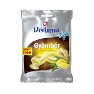 Verbena sugar free gyömbér töltött cukorka 60 g