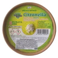 Zig zag citronella gyertya agyag - 6 óra 14 cm kültéri szúnyogriasztó 1 db