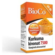 Bioco kurkuma kivonat 7500 tömjénfa kivonattal kapszula 60 db