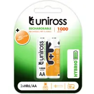 UNIROSS Hybrio punjiva baterija AA (AA) 1000mAh 2 kom