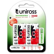 UNIROSS Hybrio punjiva baterija AA (AA) 2500mAh 4 kom
