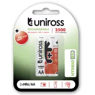 UNIROSS Hybrio punjiva baterija AA (AA) 2500mAh 2 kom