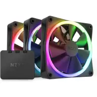 NZXT F120 RGB 3 pieces set controller black