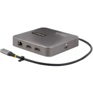 STARTECH USB C Multiport Adapter Dual 4K 60Hz HDMI 2.0b HDR10 2x 10Gbps USB Hub 100W PD Pass-Through