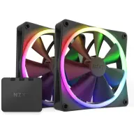 NZXT F140 RGB Twin Pack crno 2 komadni set kontrolor