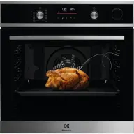 ELECTROLUX EOC6H76X SteamCrisp 700 Gőzsütő aqua clean tisztítással rozsdamentes acél