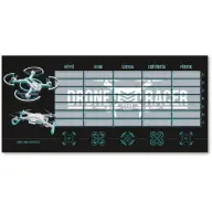 ARS UNA Drone Racer 1 lapos órarend