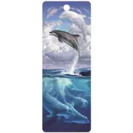 3D könyvjelző - Delfin szimfónia