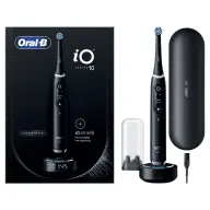 ORAL-B iO 10 Elektromos fogkefe matt + töltőállvány + utazótok fekete