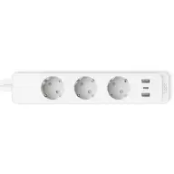 TP-LINK Tapo P300 Smart power strip 3 sockets 3x USB 1.5m white with switch