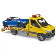 BRUDER Mercedes Benz Sprinter autószállító fény és hanghatással