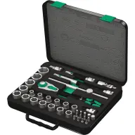 WERA 05003645001 8100 SC 2 Zyklop Dugókulcs és bitfej készlet metrikus 1/2" (12.5 mm) 37 részes