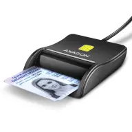AXAGON CRE-SM3N smart card flatreader olvasó