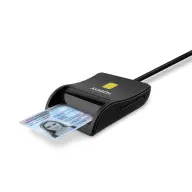 AXAGON CRE-SM3SD smart card flatreader olvasó