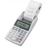 SHARP EL1611V tape calculator white