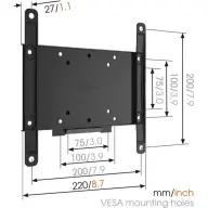 VOGELS MA2000 Fixed TV Wall Mount