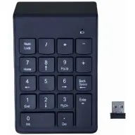 GEMBIRD KPD-W-02 Žica bez Numerički tastatura crno