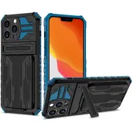WOOZE Transformer hátlaptok kitámasztóval Samsung Galaxy A03 Core fekete-kék