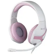 KONIX MYTHICS PS4 Geek Girl Crystal Fejhallgató Vezetékes Gaming Stereo Mikrofon színes
