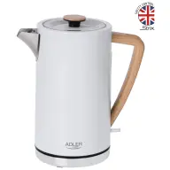 ADLER AD 1347w Strix Vízforraló 2200 W 1.5 l fehér / rozsdamentes