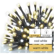 EMOS D1AN01 Standard LED mogu se klasificirati Božić vijenac 10 m vanjski toplo hladno bijela