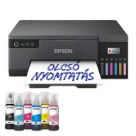 EPSON EcoTank L8050 Fotodrucker 1500 fotóra elegendő tintával WiFi/USB