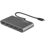 STARTECH Thunderbolt 3 Mini Dock - Portable Dual Monitor Docking Station
