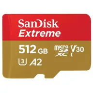 SANDISK Extreme 512GB MicroSDXC 30 MB/s 121589