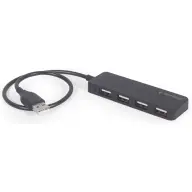 GEMBIRD 4-port USB hub v2 black