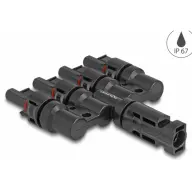 DELOCK DL4 napkonnektorok 1 x apa - 4 x mother