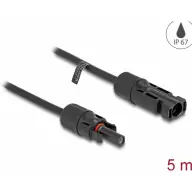 DELOCK DL4 solar cable 4 mm2 apa - mother 5 m black
