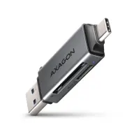 AXAGON CRE-DAC SuperSpeed USB-C + USB-A cititor card
