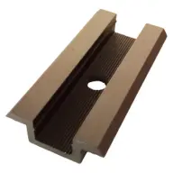 ALUSUN Köztes leszorító napelem module black