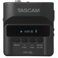 TASCAM DR-10L digitalni hangrögzítő clip mikrofon crno