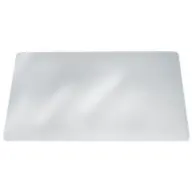 DURABLE 711219 Duraglas asztali könyöklő 530x400mm áttetsző