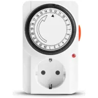 DELIGHT 20290B Analogni unutarnji timer s Led indikatorom