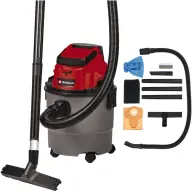 EINHELL TC-VC 18/15 Li-Solo Porszívó 1250 W piros / szürke