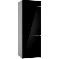 BOSCH KGN49LBCF Serie 6 Refrigerator 203x70cm Black glass