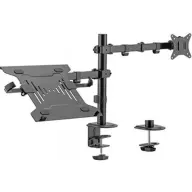 GEMBIRD MA-DA-03 Einstellbar desktop Halter monitor Waffen und notebook Tablett 17"-32"