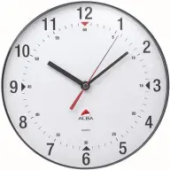 ALBA Zidni sat Classic 25 cm crno magnetski backing