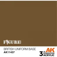 AK INTERACTIVE Figure British Uniform Base barna akrilfesték 17ml