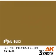 AK INTERACTIVE Figure British Uniform Lights világosbarna akrilfesték 17ml