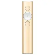 LOGITECH Spotlight prezenter aranyszínű lézer prezentáló eszköz