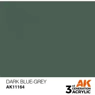 AK INTERACTIVE Acrylic Modelling Colors - Dark Blue-Grey sötét kékes-szürke akrilfesték 17ml