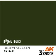 AK INTERACTIVE Figure Dark Olive Green sötét olivazöld akrilfesték 17ml
