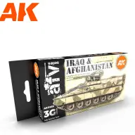 AK INTERACTIVE AFV Iraq & Afghanistan akrilfesték készlet 6x 17 ml