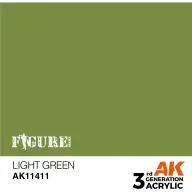 AK INTERACTIVE Figure Light Green világoszöld akrilfesték 17ml