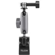 TELESIN Universal Handlebar Tube Clamp Mount for action cameras and smartphones aluminum