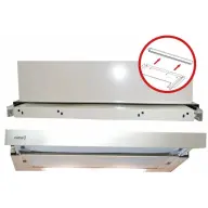 CATA Duralum TF-2003/60 LED Páraelszívó 60 cm C inox